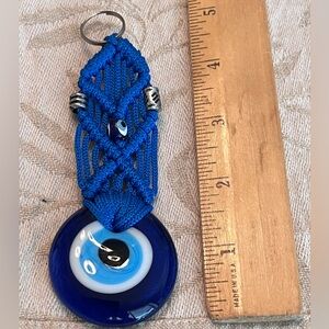 Murano Glass Eye of Protection Key Chain.
